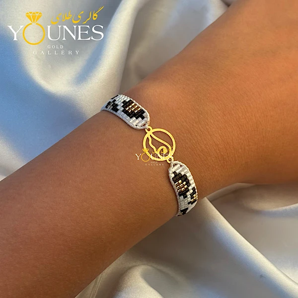 دستبند میوکی موج طلا